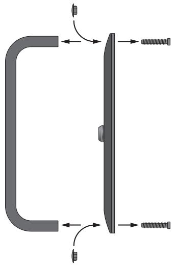 ROTEL RKB-650 - Poignées du rack - 1