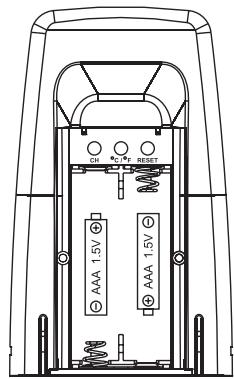 IROX AQUA - Installation der Batterien am Funk-Sensor und Registriierung des Funk-Sensors oder eines Zusatz-Funksensors - 3