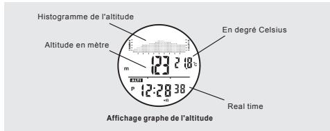 IROX STORM - Mode altimètre - histogramme - 1