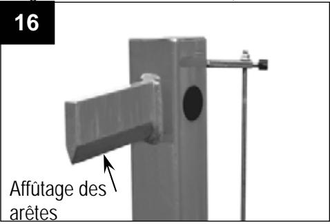 ATIKA ASP 5,5 - Affutage du fendoir - 1