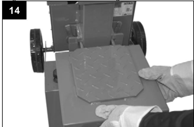 ATIKA ASP 5,5 - - Adjusting the height of the table - 2