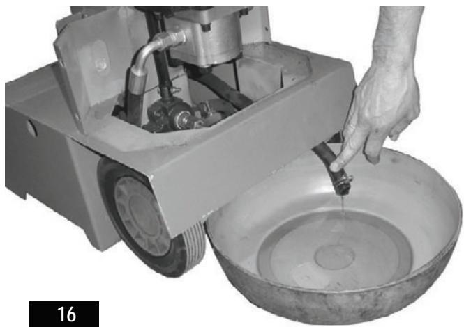 ATIKA ASP 8-1050 - Olie wisselen: - 2