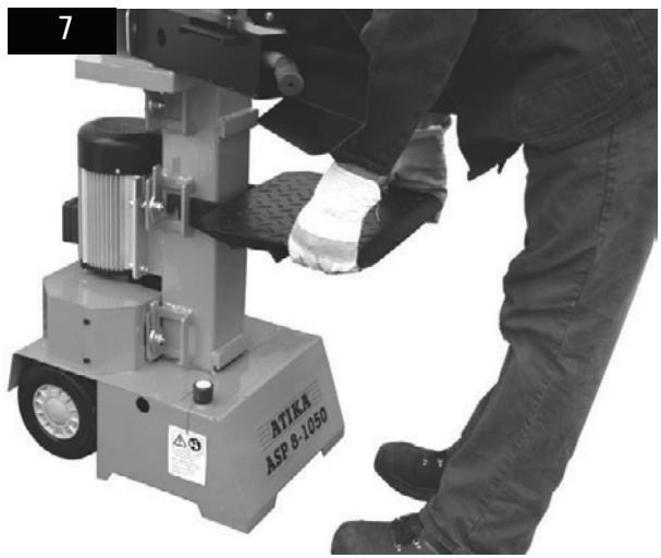 ATIKA ASP 8-1050 - Réglage de la hauteur de la table - 2