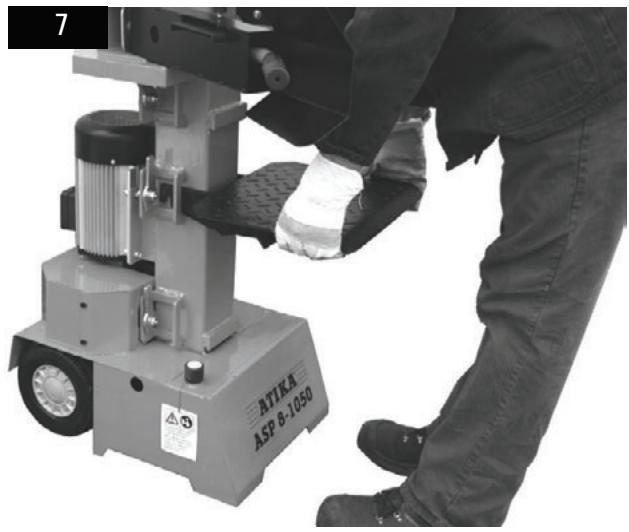 ATIKA ASP 8-1050 - Nastavení výšky stolu - 2