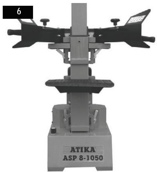 ATIKA ASP 8-1050 - Nastavení výšky stolu - 1