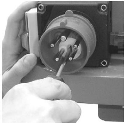 ATIKA ASP 8-1050 - Kontrol af drejeretning: - 1