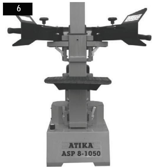 ATIKA ASP 8-1050 - Réglage de la hauteur de la table - 1