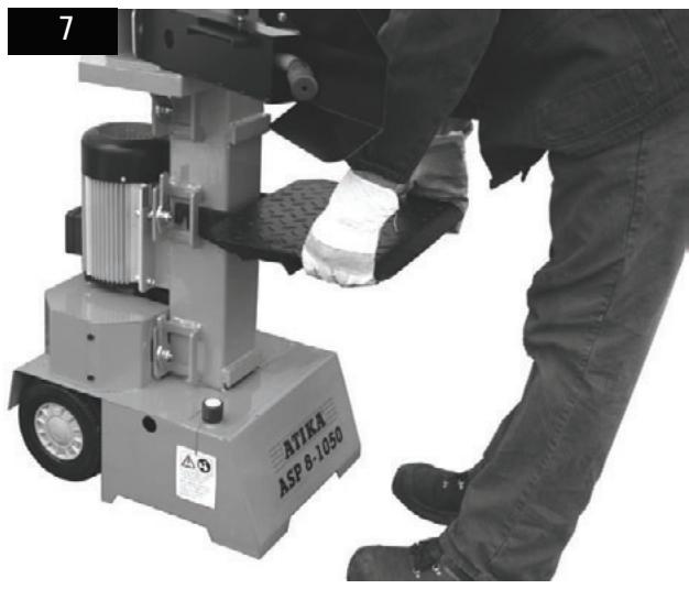ATIKA ASP 8-1050 - Tafelhoogte instellen - 2