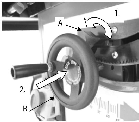 ATIKA ATS 250 - Einstellen von 0^ - 45^ - 1