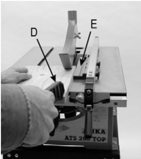 ATIKA ATS 250 - Skaering af smalle emner - 3