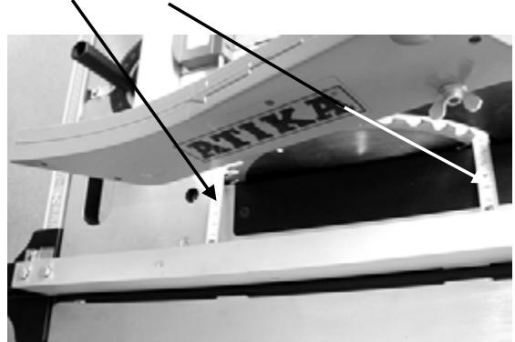 ATIKA ATS 250 - Fitting and adjusting the longitudinal stop - 4