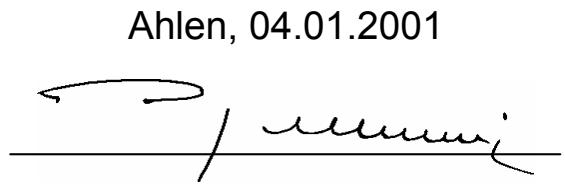 ATIKA BWK 600 - EG-Richtlinie 98/37/EG - 1
