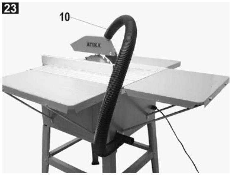ATIKA T 250 - Montage der Säge - Assembly of the Saw - Montage de la scie - Opbouw van het zaag - Montering av sāgar - Montering af saven - Montañpilarki - Sestavení podstavy - 2
