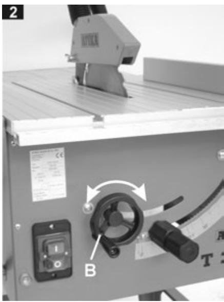 ATIKA T 250 - Schnitthöhe einstellen - 3