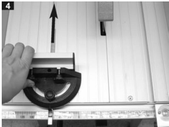 ATIKA T 250 - Anbringen und Einstellen des Queranschlages - 4