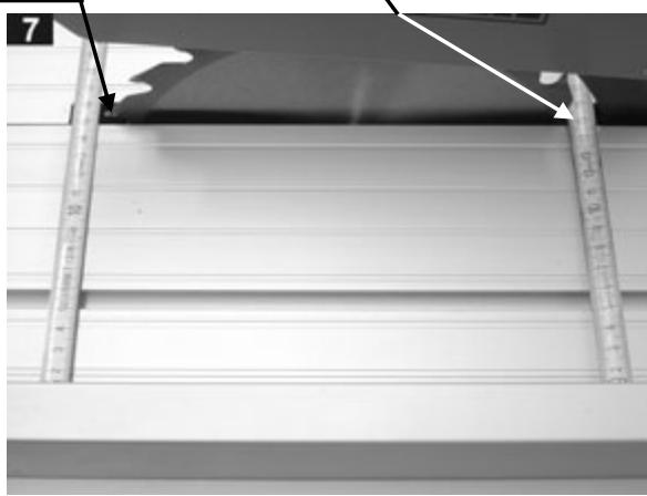 ATIKA T 250 - Lagg langdanslaget (C) på sagbordsskivan - 2