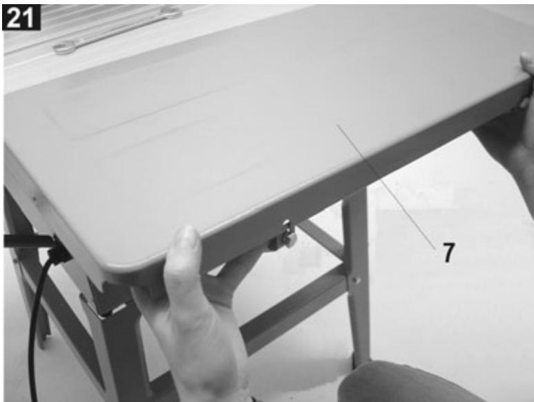 ATIKA T 250 - Montage der Säge - Assembly of the Saw - Montage de la scie - Opbouw van het zaag - Montering av sāgar - Montering af saven - Montañpilarki - Sestavení podstavy - 3