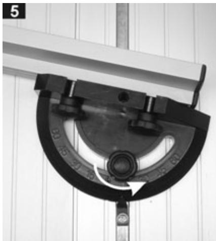 ATIKA T 250 - Anbringen und Einstellen des Queranschlages - 6