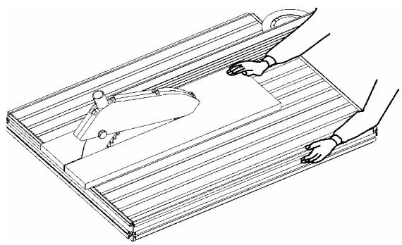 ATIKA TOPTRONIC - Cutting wide workpieces - 1