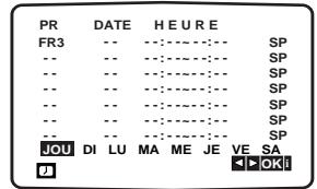 GOLDSTAR AG98 - Enregistrement programme utilisation de l'affichage à l'écran - 12