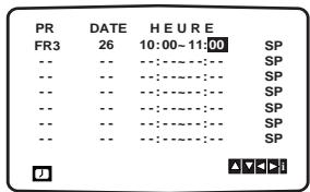 GOLDSTAR AG98 - Enregistrement programme utilisation de l'affichage à l'écran - 14