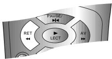 GOLDSTAR AG98 - Rembobinage (REM) : - 1