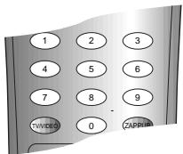 GOLDSTAR AG98 - Pour régler le décodeur - 1