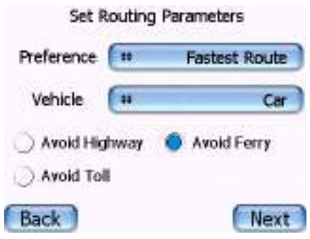 CARTREK 200 - The options of your device - 1