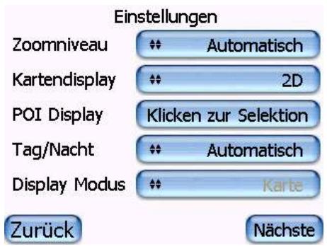 CARTREK 200 - Die Optionen Ihres Geräts - 6