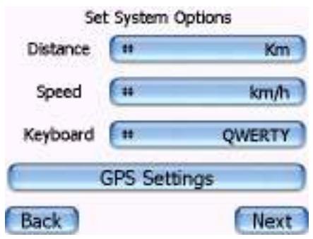 CARTREK 200 - The options of your device - 3