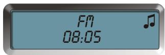 TANGENT CINQUE CD-FM - Einstellen des Alarms - 4