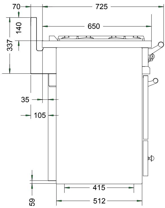 LACANCHE LG1141E - Chassagne “electrique”: TABLE de cuisson electrique - 2