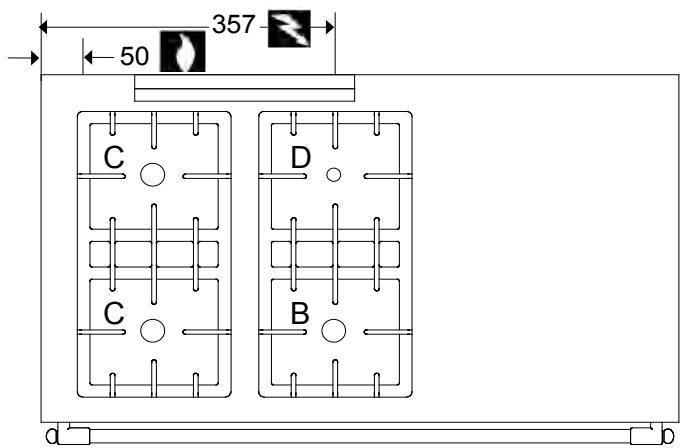 LACANCHE LVTR1141E - 4feuxgaz: - 1