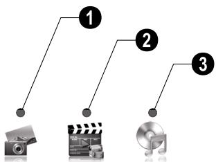 AGFAPHOTO AF 5107MS - Sumar al functiilor meniului - 1