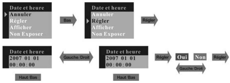 AGFAPHOTO DC-500 - Réglage date et heure - 1