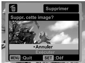 AGFAPHOTO OPTIMA 1438M - Suppression d'une photo ou de toutes les photos - 2