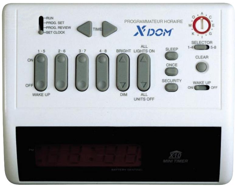 X10 MT10 - Manuel de l'utilisateur - 1