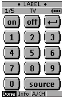 X10 SBC RU 930 - Appuyez sur OK pour enregistrer les changements et revenir dans l'écran d'origine. - 1