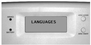 X10 SC9100 - Choix de la langue - 11