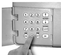 X10 SC9100 - Branchement de l'alimentation PS90 - 6