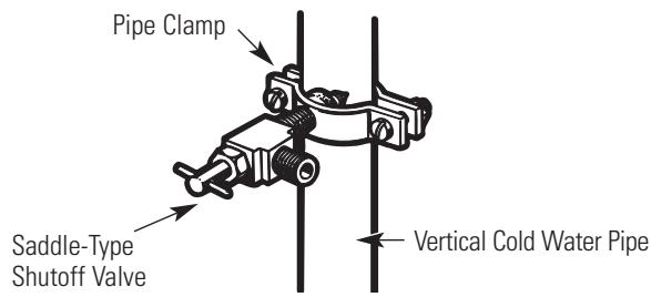 GE SIDE-BY-SIDE REFRIRATOR 22 - FASTEN THE SHUTOFF VALVE - 1