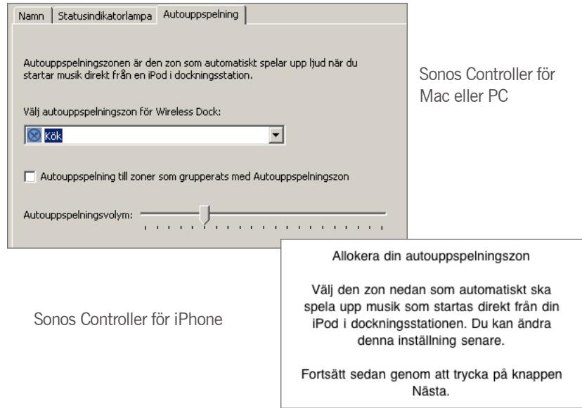 SONOS WIRELESS DOCK - Autouppelningsläge - 1