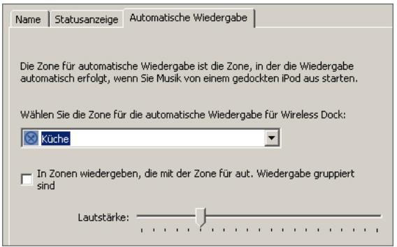 SONOS WIRELESS DOCK - Automatischer Wiedergabemodus - 1