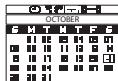 FOSSIL TY2542 - Consultation du calendrier : - 2