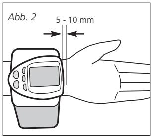 IBP A40 - die Handgelenk-Manschette anlagen - 2
