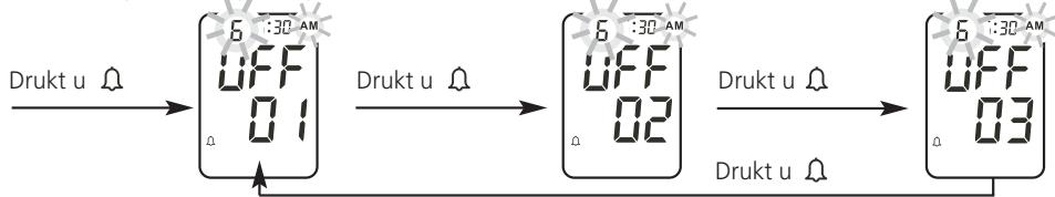 IBP BP 603 - Het alarm instellen - 1