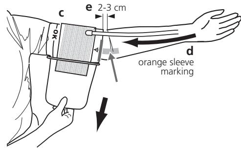 IBP BP 603 - attaching the wrist cuff - 3