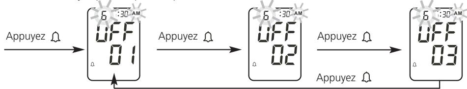 IBP BP 603 - Régler l'alarme - 1