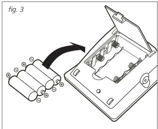 IBP BP 603 - Placement des piles/replacements les piles - 1