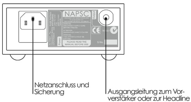 NAIM POWER SUPPLIES - NAPSC Rückseite - 1